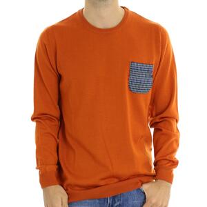 MAGLIA CON TASCHINO ARANCIO
